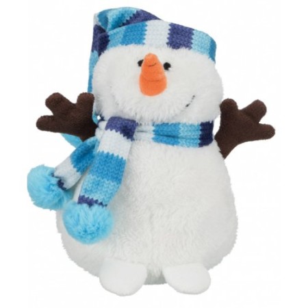 Peluche Bonhomme de neige blanc